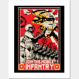 Join The Mobile Infantry Posters and Art